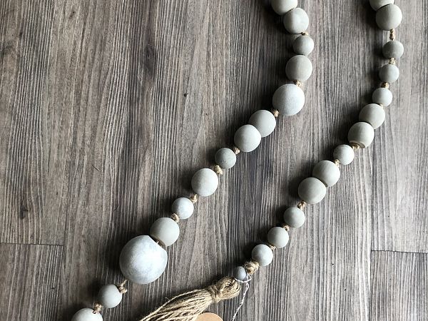 Handmade Cement Blessing Beads